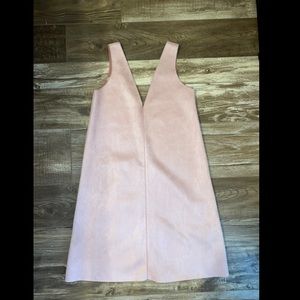 Zara Size Small Suede Dress
